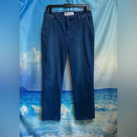 Frank & Eileen WICKLOW The Italian Chino DENIM 1977 Wash Size: 10 DENIM - Picture 3 of 16